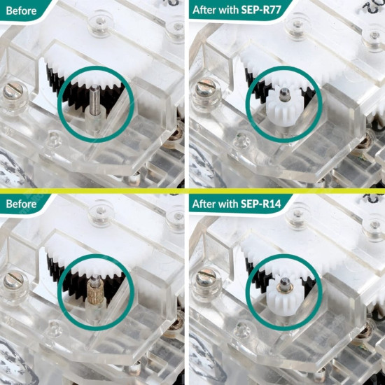 Carreto para Quadrantes BMW e Mercedes; 12 dentes Carreto para Quadrantes BMW e Mercedes; 12 dentes