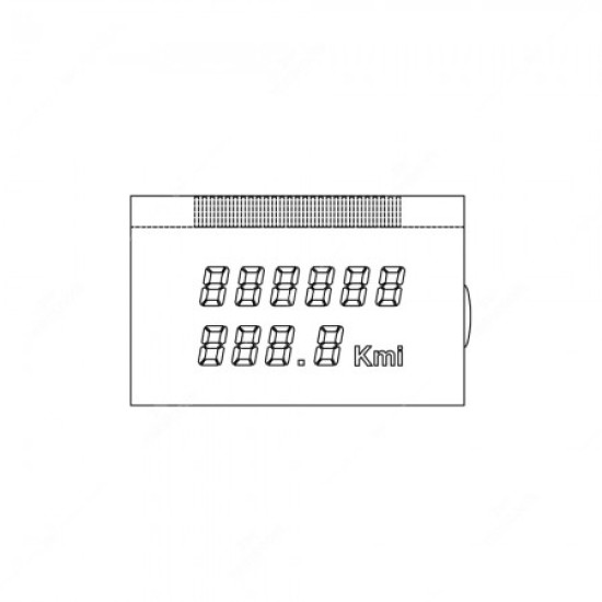 LCD display para quadrantes Alfa Romeo 166 LCD display para quadrantes Alfa Romeo 166