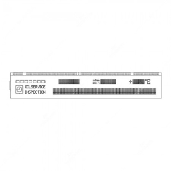 LCD display para quadrantes BMW E38 E39 E53 com Flat Cable LCD display para quadrantes BMW E38 E39 E53 com Flat Cable
