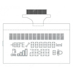 LCD display for Fiat Grande Punto Natural Power LCD display for Fiat Grande Punto Natural Power