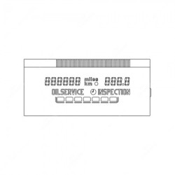 Display LCD para quadrantes BMW E34   Display LCD para quadrantes BMW E34