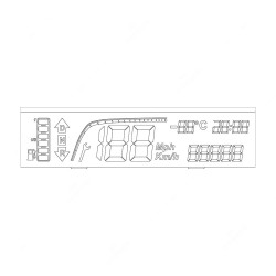 Display LCD para Microcar e Ligier