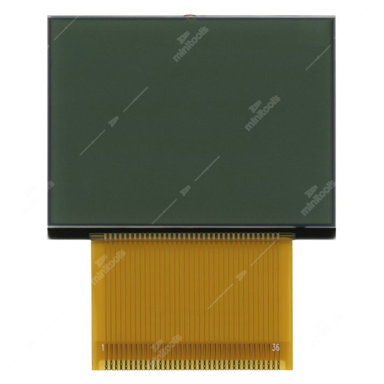 LCD display for Massey Ferguson and John Deere tractors (dimensions 75x58mm)
