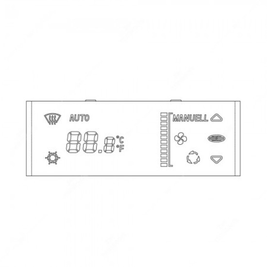 Display LCD para Porsche 911, Porsche Boxster e RUF Display LCD para Porsche 911, Porsche Boxster e RUF