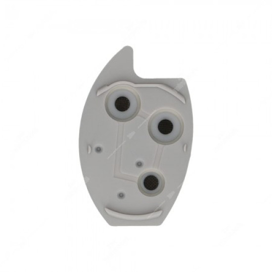 Borracha para capa de chaves Citroën 3 botões Borracha para capa de chaves Citroën 3 botões