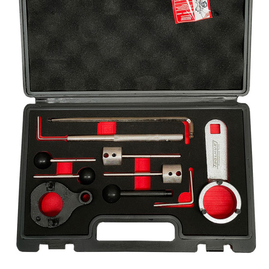 Kit de bloqueio da distribuição para viaturas grupo VAG 1.4, 1.6, 2.0L TDi CR Kit de bloqueio da distribuição para viaturas grupo VAG 1.4, 1.6, 2.0L TDi CR