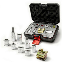 Kit de 9 Peças para Montagem e Desmontagem de Amortecedores, Welzh 6690-WW