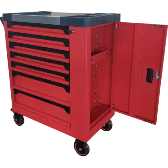 Carro de ferramenta 7 gavetas com ferramenta 250 peças Carro de ferramenta 7 gavetas com ferramenta 250 peças